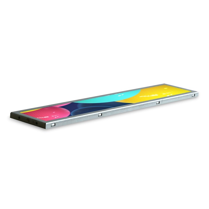15.1inch Stretch Bar Type LCD Display Stretched Advertising Panel Screen
