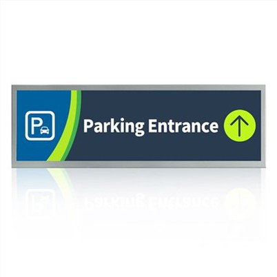 نوار کششی کارخانه OEM ODM 16.8 اینچی صفحه نمایش دیجیتال ساینیج