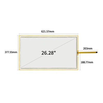 صفحه نمایش لمسی 26.28 اینچی 3M 98-0003-3647-3